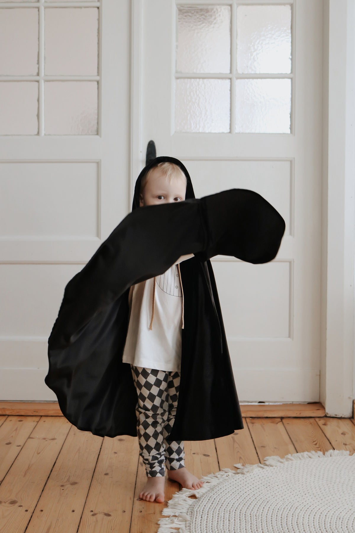 Magic Cape Costume - Black Riding Hood