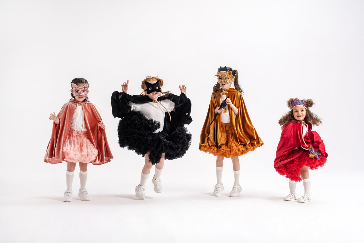 Magic Cape Costume - Black Riding Hood